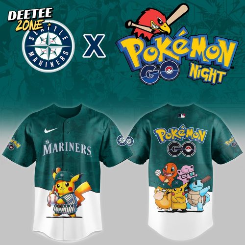 Seattle Mariners 2025 PokÃÂ©mon GO Night Limited Jersey