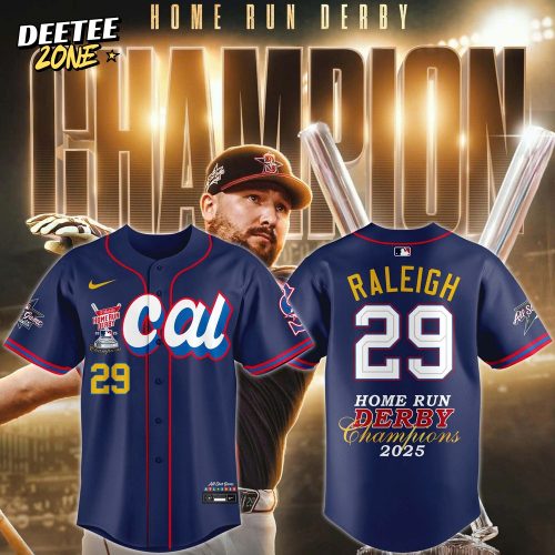 Seattle Mariners x CAL Raleigh 2025 Home Runs Derby Champions Jersey