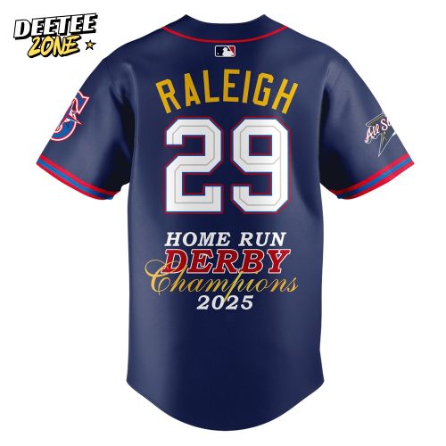 Seattle Mariners x CAL Raleigh 2025 Home Runs Derby Champions Jersey