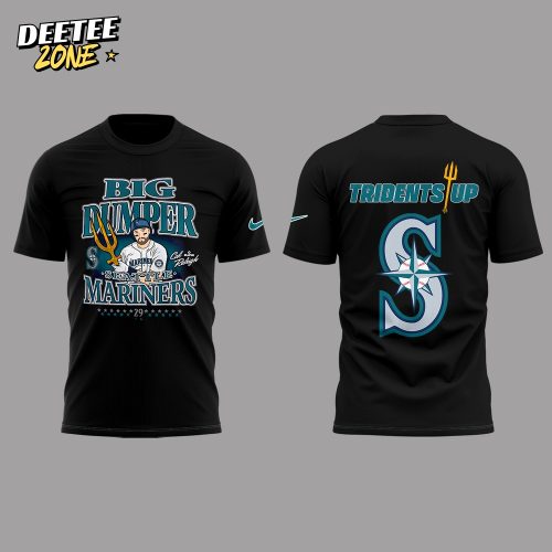 Seattle Mariners x Cal Raleigh Champ “TRIDENTS UP” Special Tee