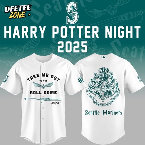 Seattle Mariners x Harry Potter Night 2025 Baseball Jersey