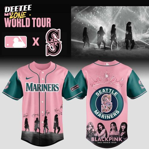 Seattle Mariners x Queens of K-pop Signature Jersey