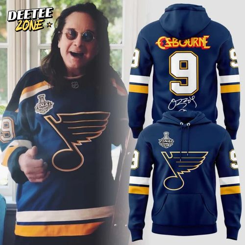 St. Louis Blues x Ozzy Osbourne Thank You For The Memories Hoodie