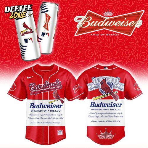 St. Louis Cardinals x Budweiser Version 2025 Special Baseball Jersey