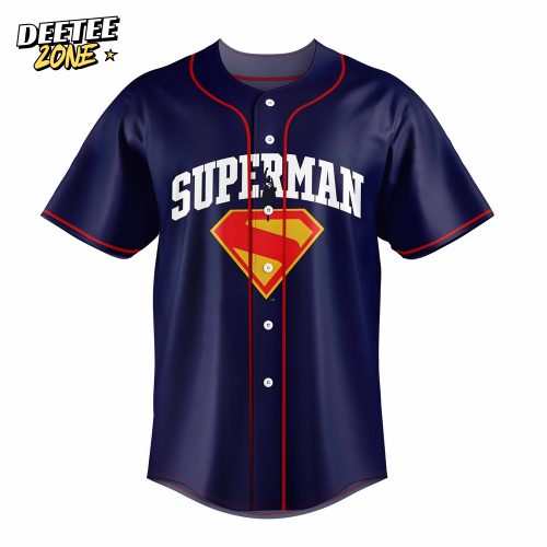Superman 2025 New Movie Special Baseball Jersey
