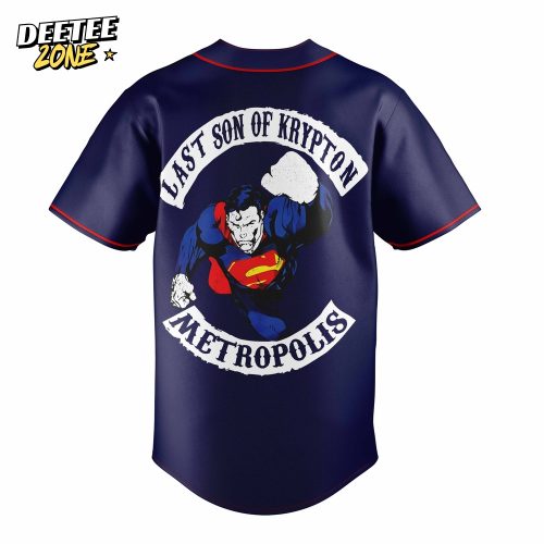 Superman 2025 New Movie Special Baseball Jersey