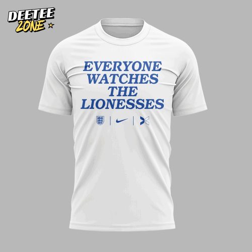 The Lionesses “Everyone Watches” Special White Tee