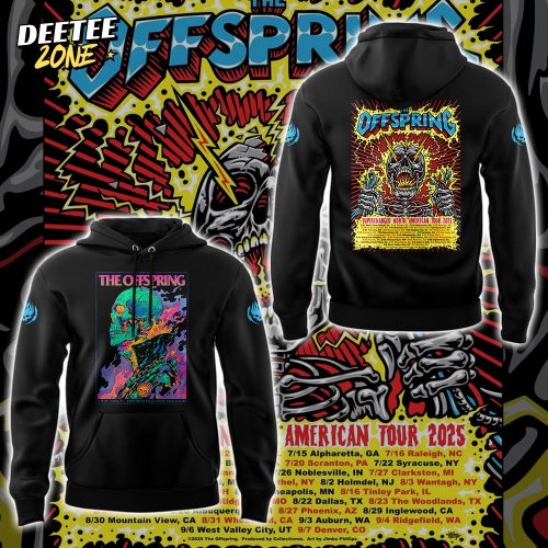 The Offspring “Supercharged Worldwide in ’25” Hoodie