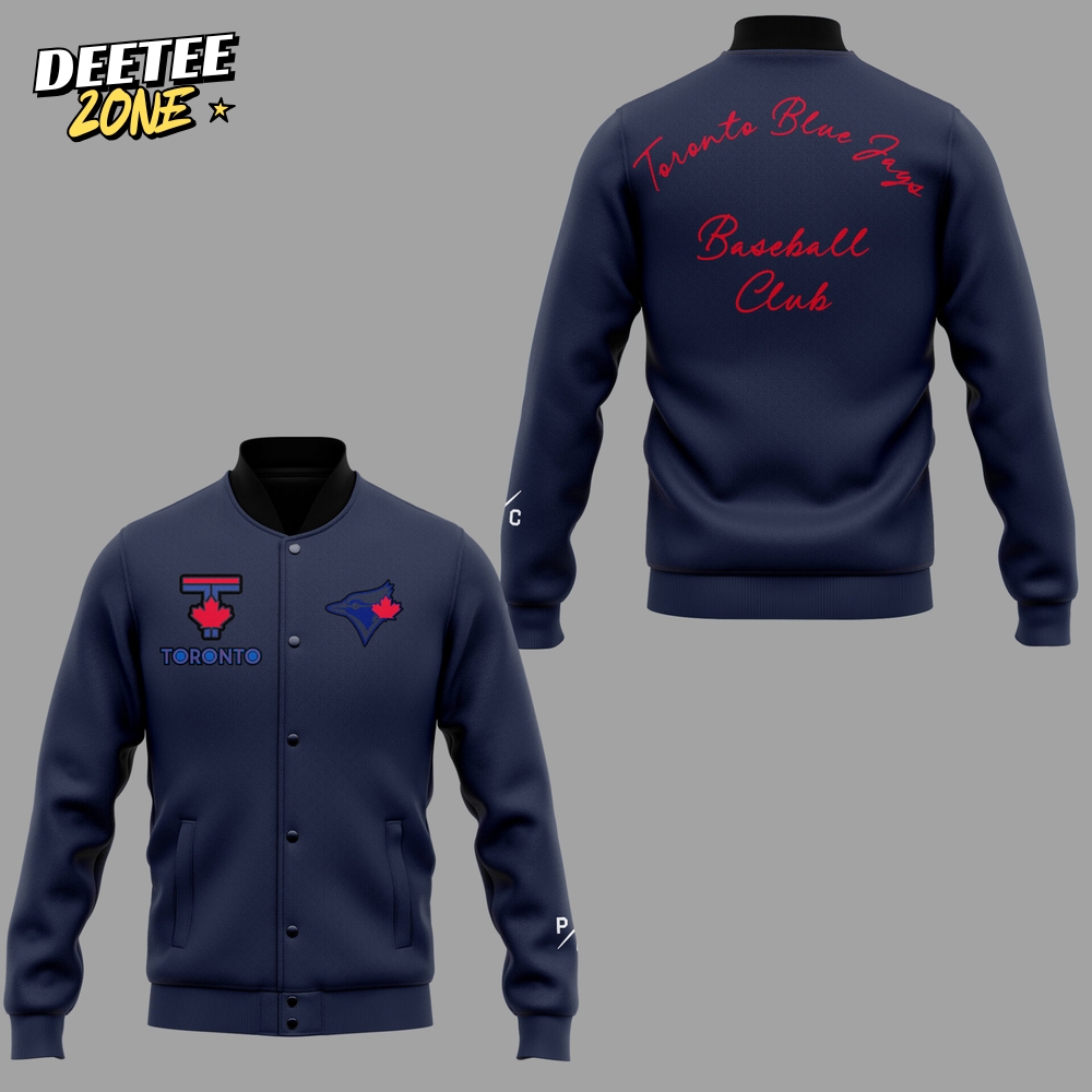 Toronto Blue Jays x City Connect "Peace Collective" Baseball Jacket Toronto Blue Jays x City Connect "Peace Collective" Baseball Jacket