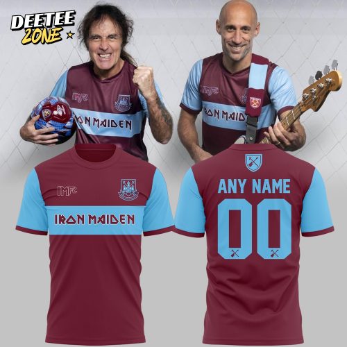 West Ham United x Iron Maiden Personalized Tee