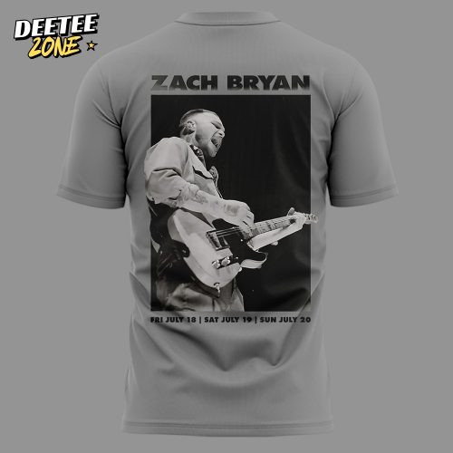 Zach Bryan Meadowlands 2025 Limited Edition Grey Shirt