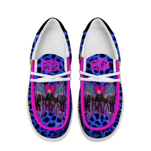 Def Leppard New 2025 Hey Dudes Shoes