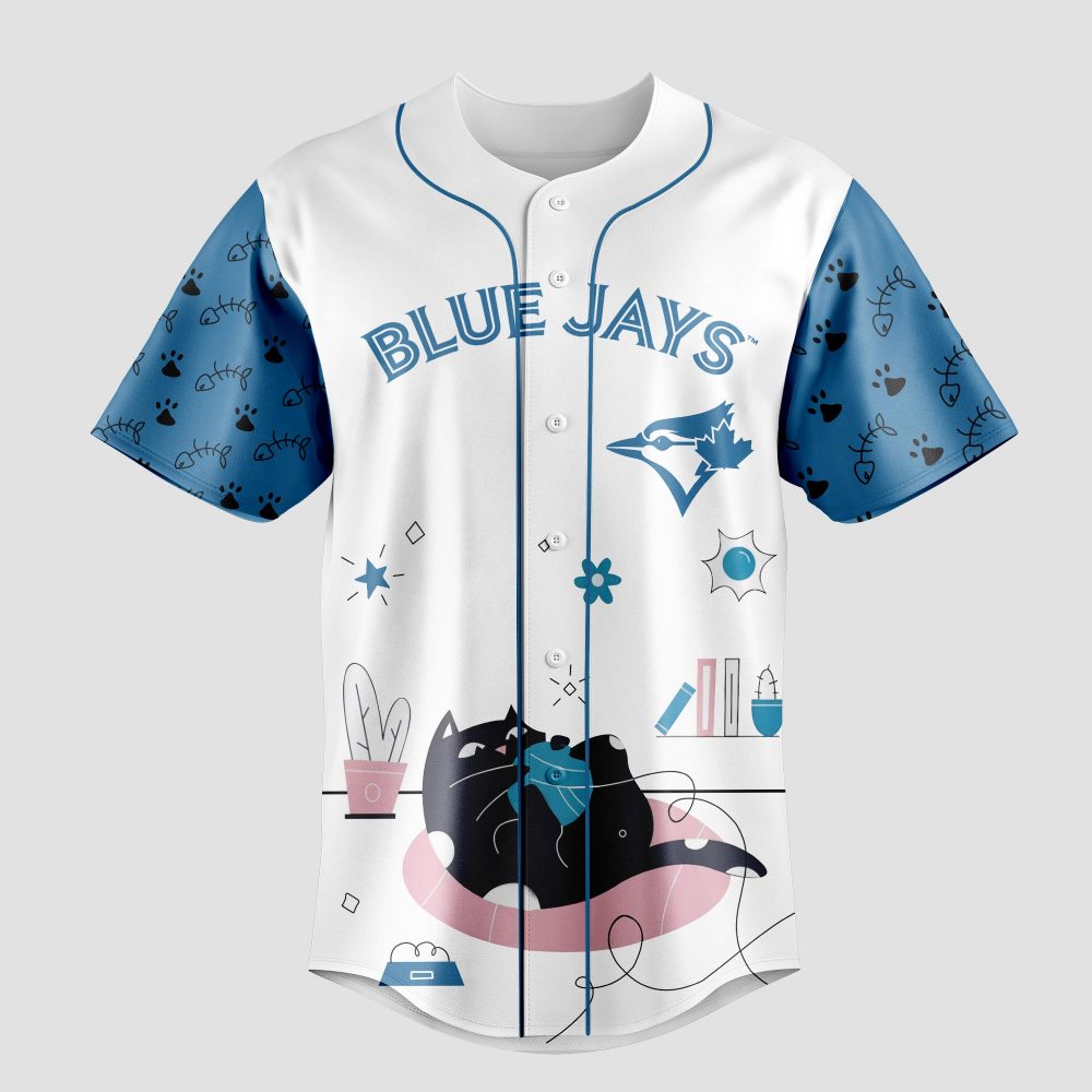 Toronto Blue Jays x International Cat Day 2025 Limited Edition Baseball Jersey