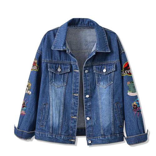 Jurassic World Rebirth 2025 Clever Girl Limited Denim Jacket