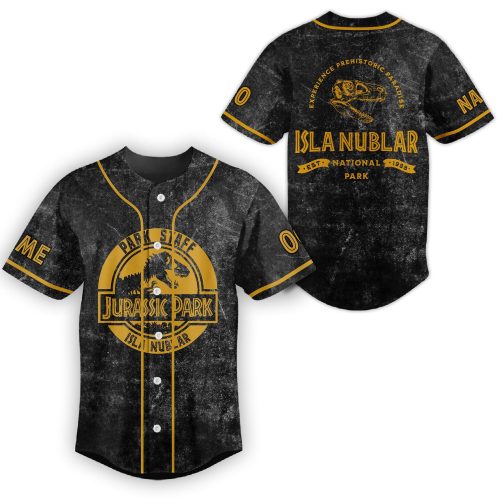 Jurassic Park New 2025 Custom Jersey