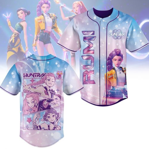 K-Pop Demon Hunters Huntrix Rumi Baseball Jersey