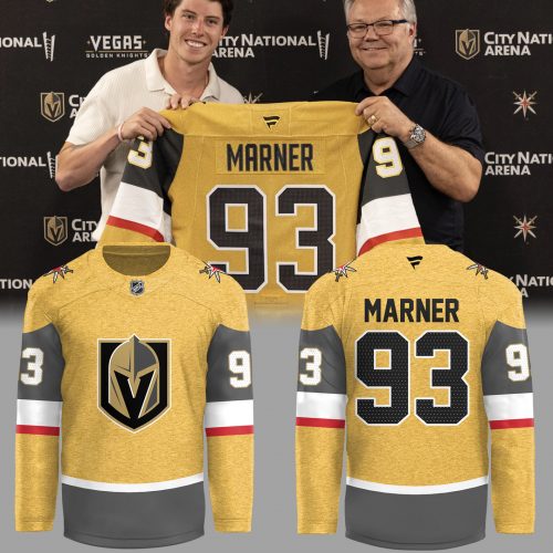 Vegas Golden Knight Mitch Marner Home Breakaway 2025 Hockey Jersey