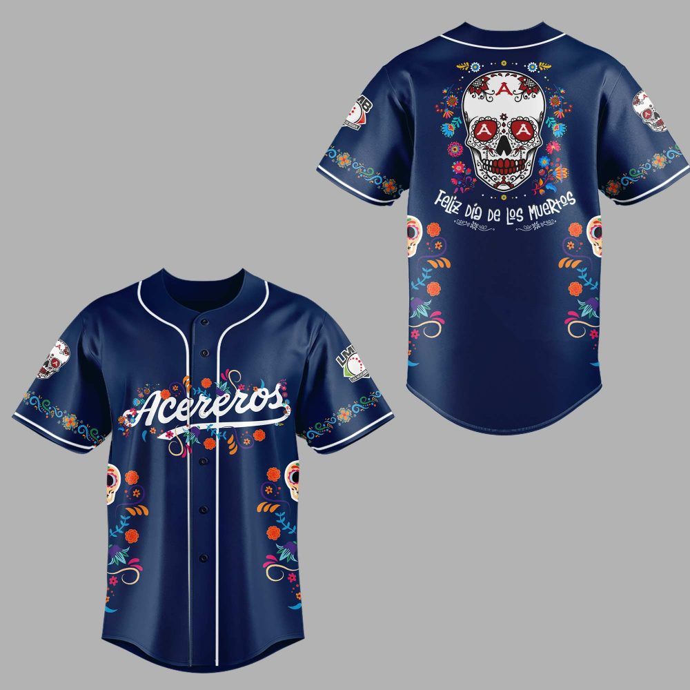 Acereros de Monclova x Dia De Los Muertor 2025 Limited Jersey