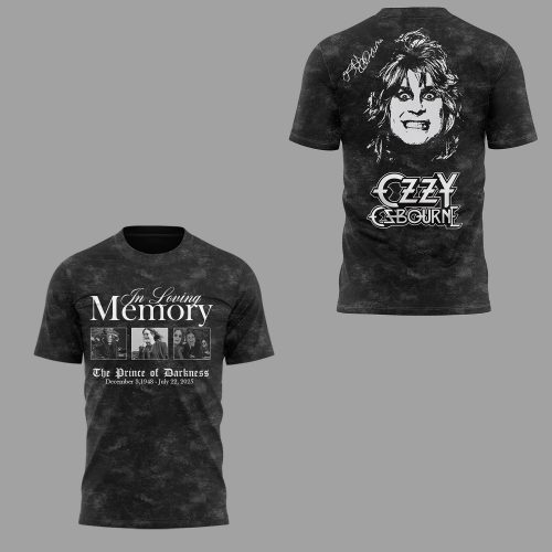 Ozzy Osbourne 1948-2025 “The Prince of Darkness” T-Shirt