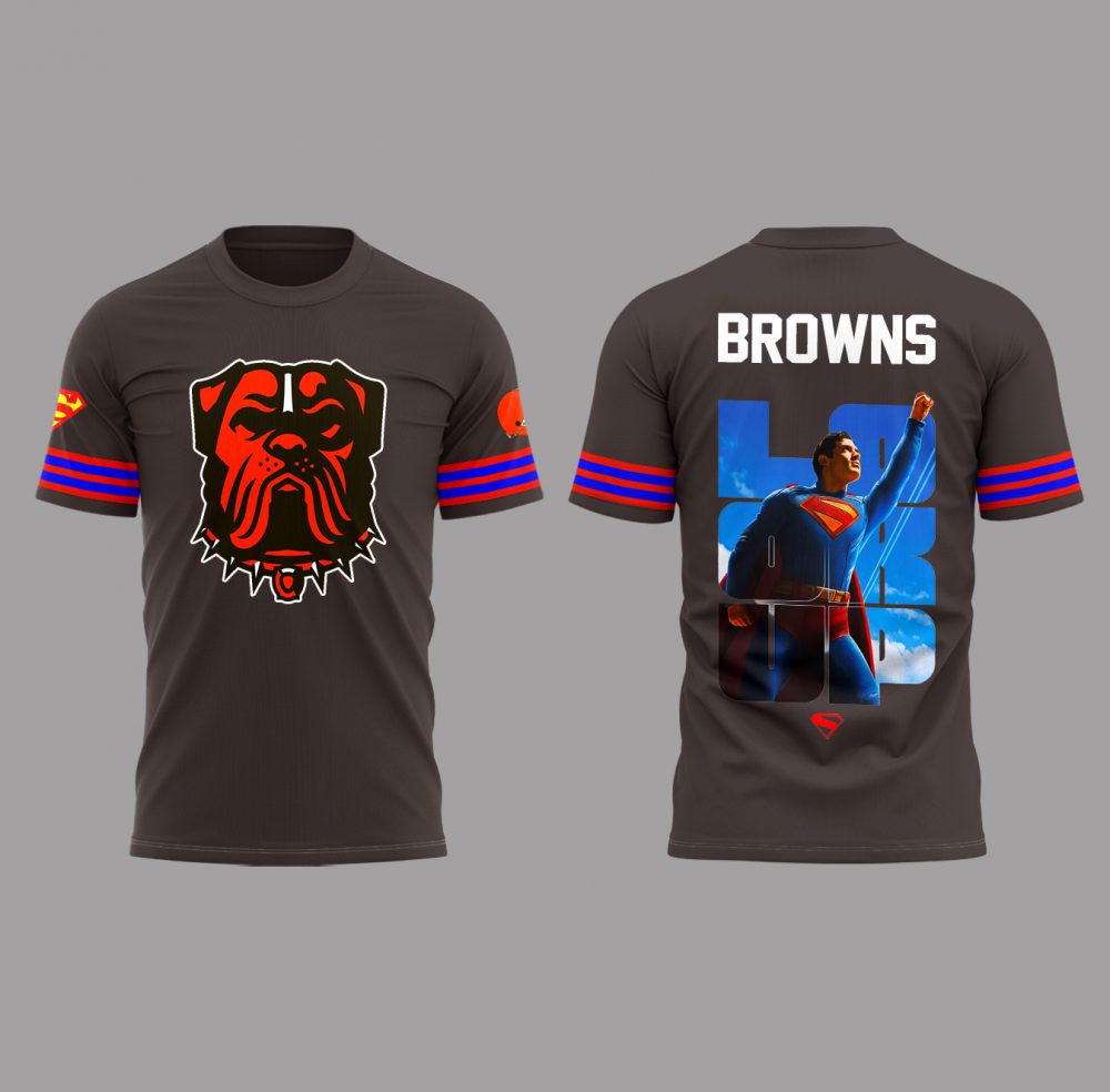 Cleveland Browns x Superman Limited Edition Shirt