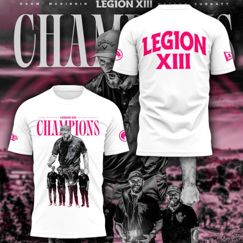 Legion Back-To-Back Champions Limited Edition Tee – White