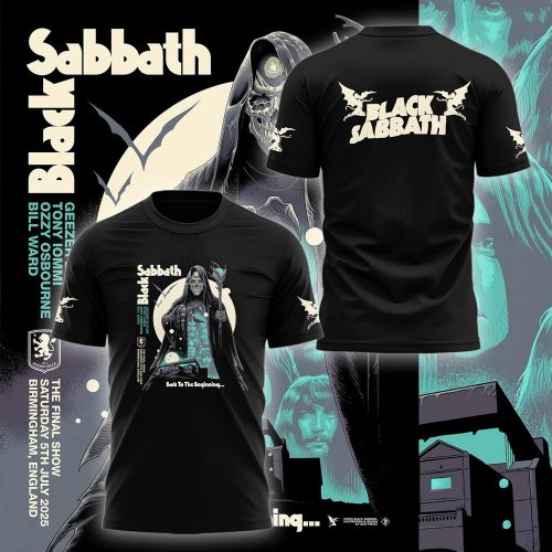 Black Sabbath Back to the Beginning Premium Black Shirt