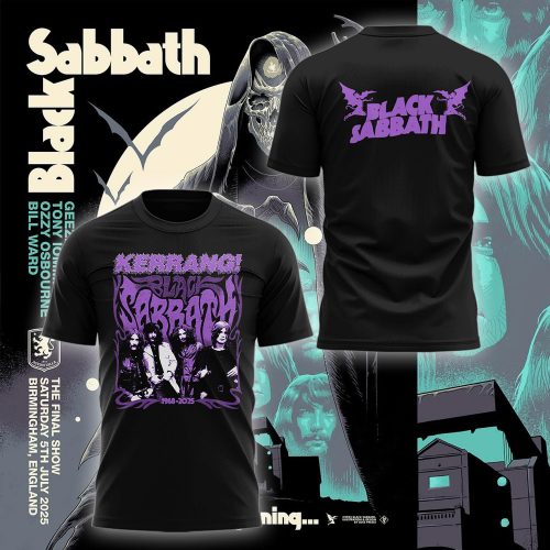 Black Sabbath “Back to the Beginning” Special Black Tee