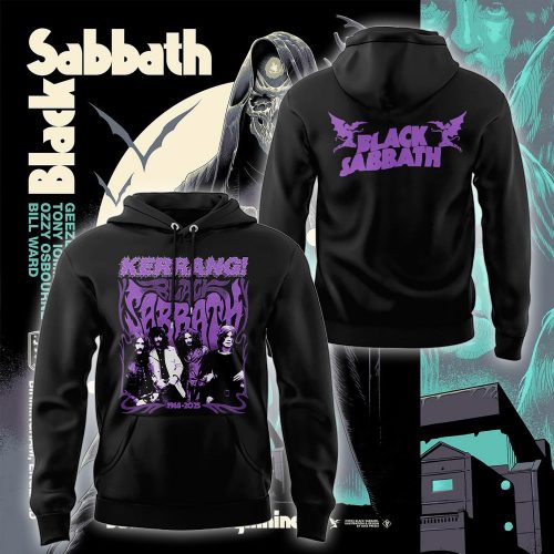 Black Sabbath “Back to the Beginning” Special Black Hoodie