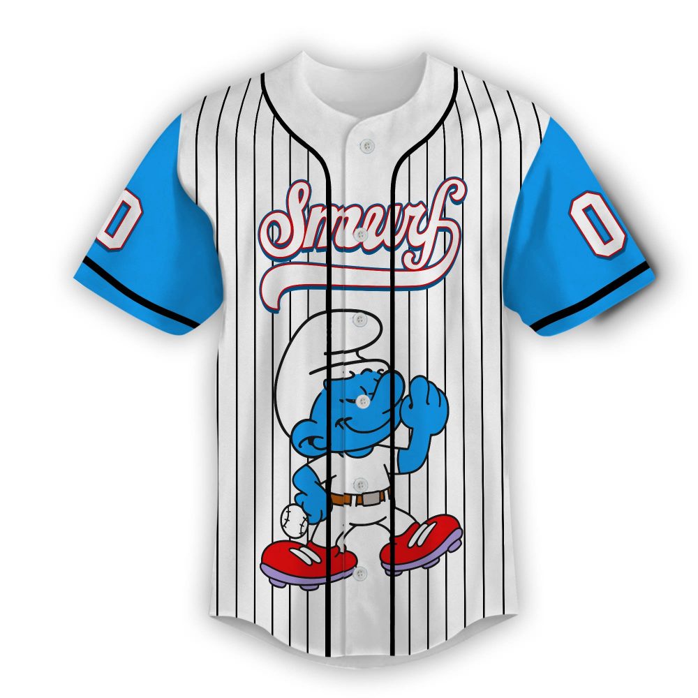 The Smurfs Baseball Jersey