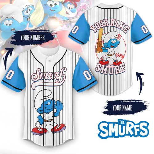 The Smurfs Baseball Jersey