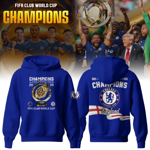 Chelsea FC Champions FIFA Club World Cup 2025 Hoodie