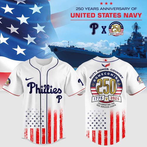Philadelphia Phillies x Homecoming 250 Legacy Jersey