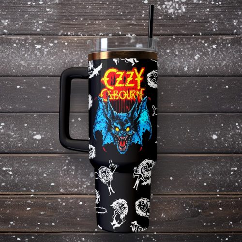 Ozzy Osbourne 2025 Custom Stanley Tumbler