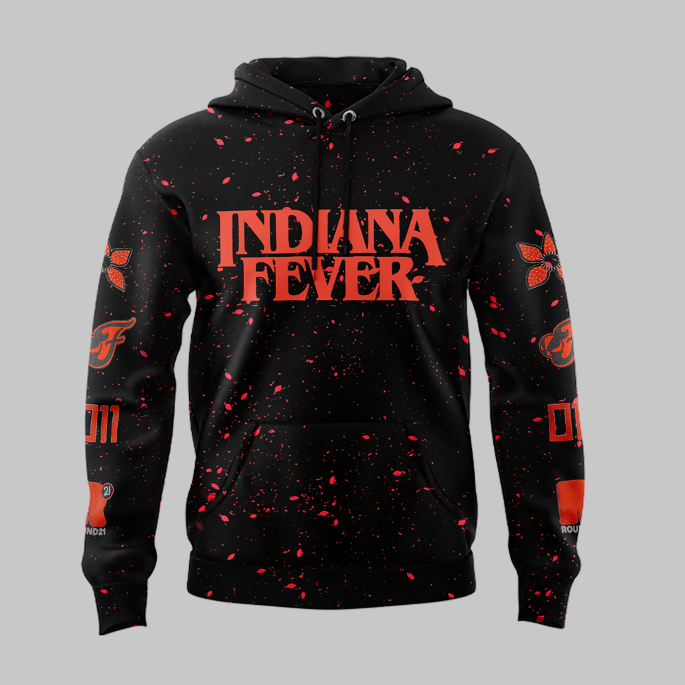 Indiana Fever x Stranger Things Rebel Swingman Limited Edition Hoodie