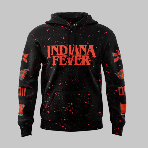 Indiana Fever x Stranger Things Rebel Swingman Limited Edition Hoodie