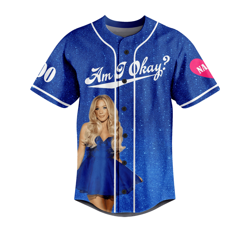 Megan Moroney “Am I Okay?” Baseball Jersey