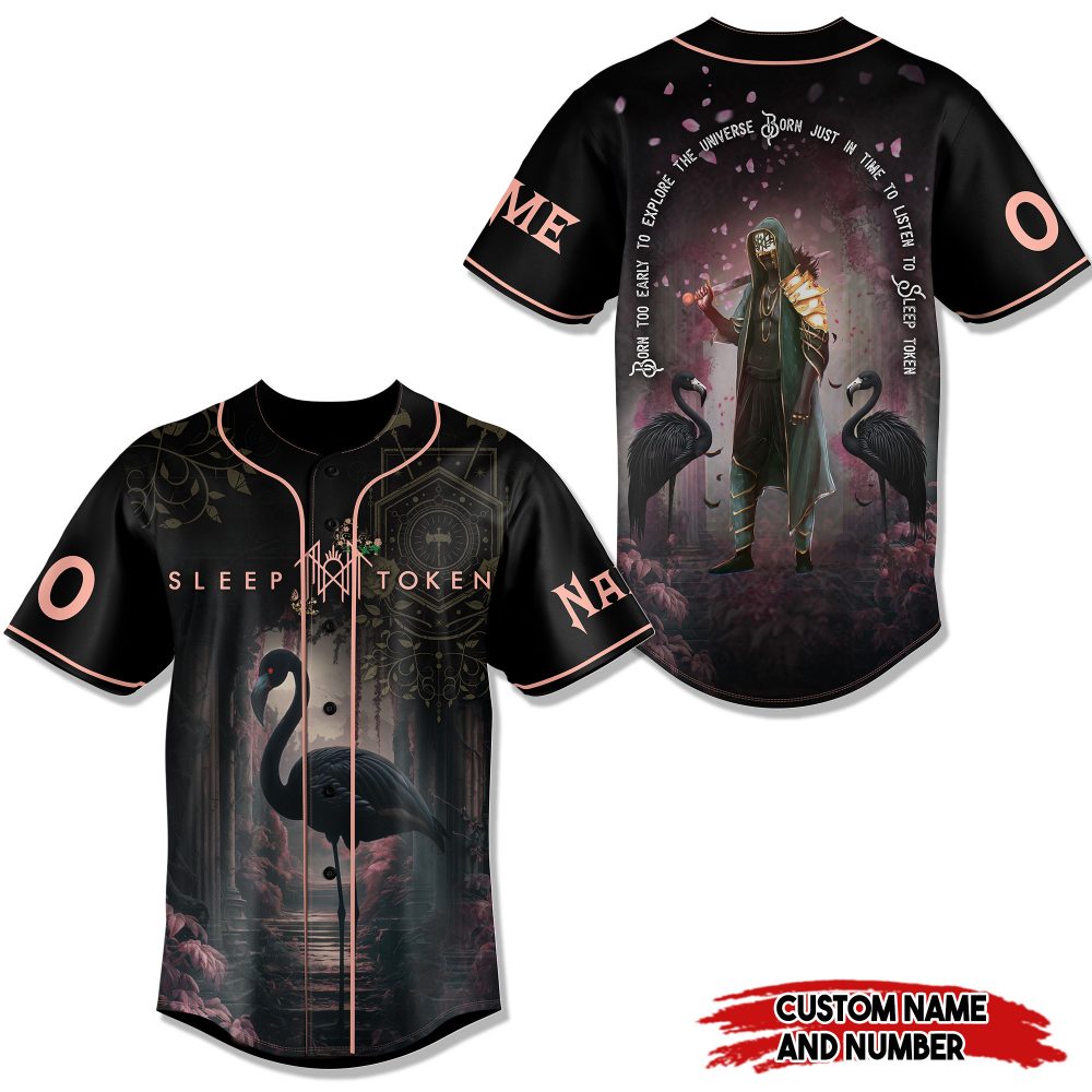 Sleep Token Band Custom Baseball Jersey