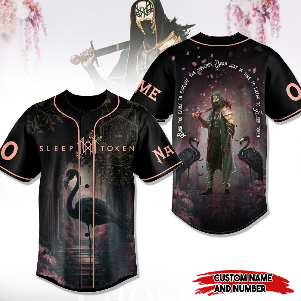 Sleep Token Band Custom Baseball Jersey