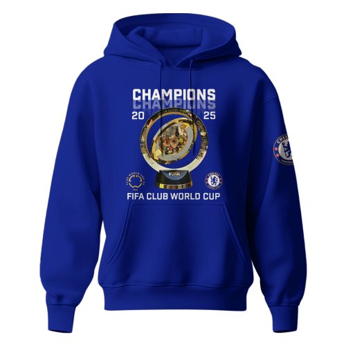 Chelsea FC Champions FIFA Club World Cup 2025 Hoodie