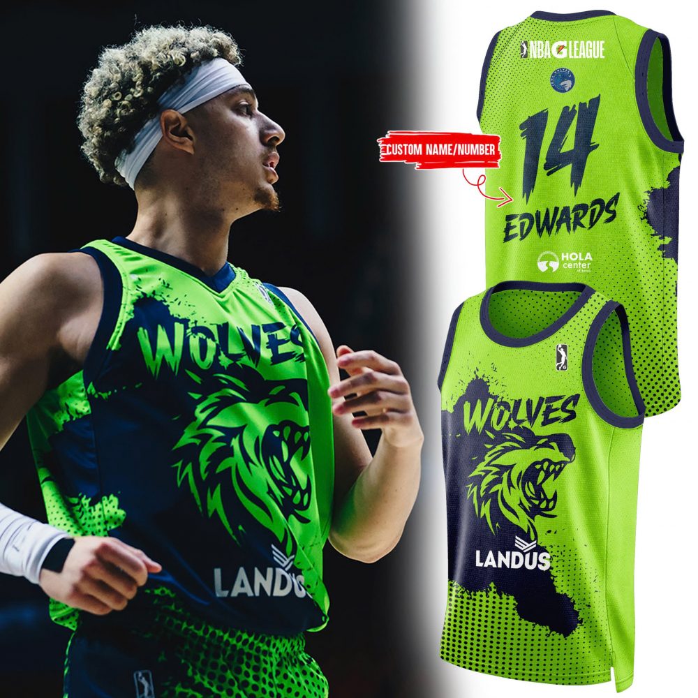Iowa Wolves Los Lobos Specialty Basketball Jersey