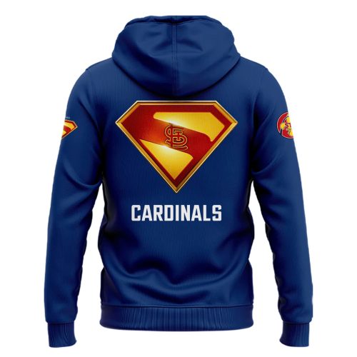St. Louis Cardinals MLB Superman Night Hoodie