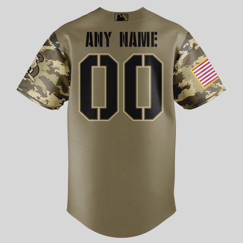 Springfield Cardinals Military Appreciation Night 2025 Baseball Jersey