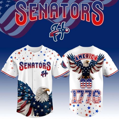 Harrisburg Senators MiLB Independence Day 2025 Baseball Jersey