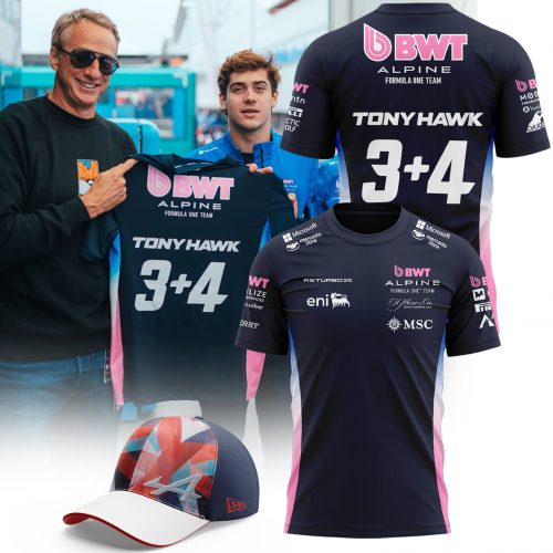 BWT Alpine F1 Team x Tony Hawk 34 Limited Edition T-Shirt