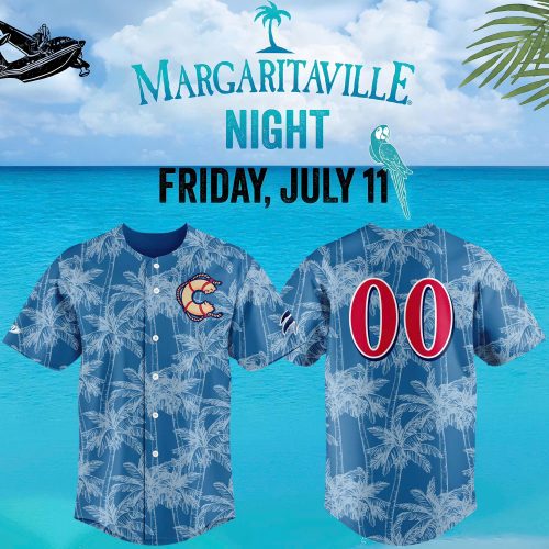 Clearwater Threshers x Margaritaville Night 2025 Jersey