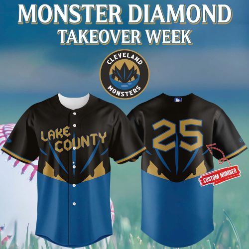 Cleveland Monsters x Monster Diamond Takeover Week 2025 Jersey