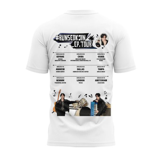 Jin BTS #RUNSEOKJIN_EP.TOUR Limited Edition Shirt