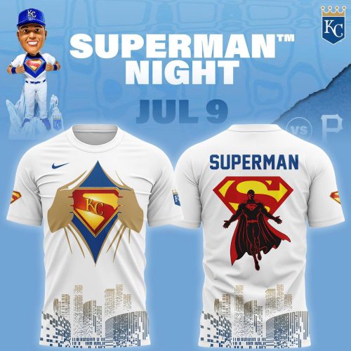 Kansas City Royals Superman Night 2025 Special Shirt