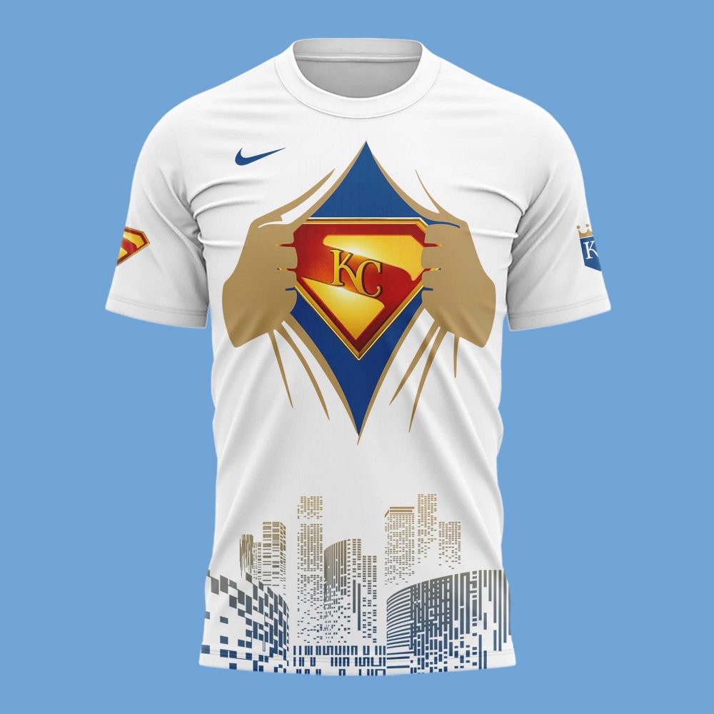 Kansas City Royals Superman Night 2025 Special Shirt