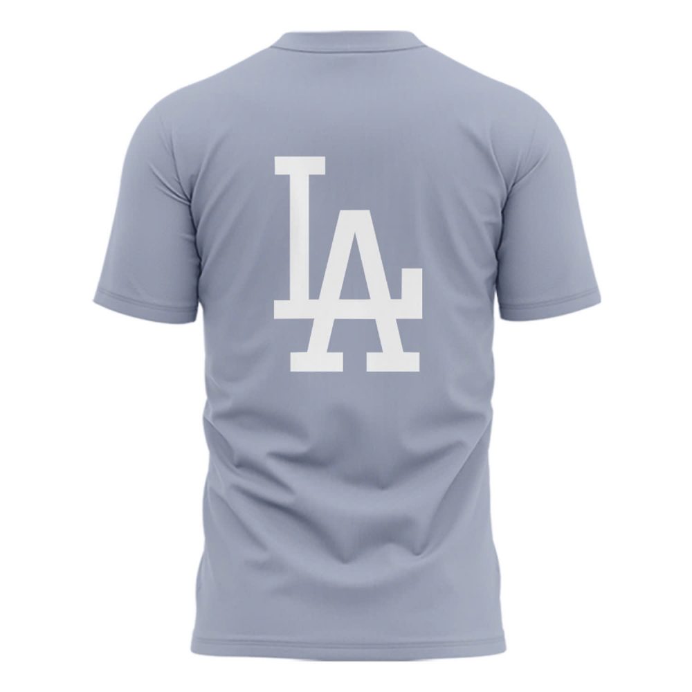 Los Angeles Dodgers x Blackpink “Jump!” For Fans Shirt – Gray